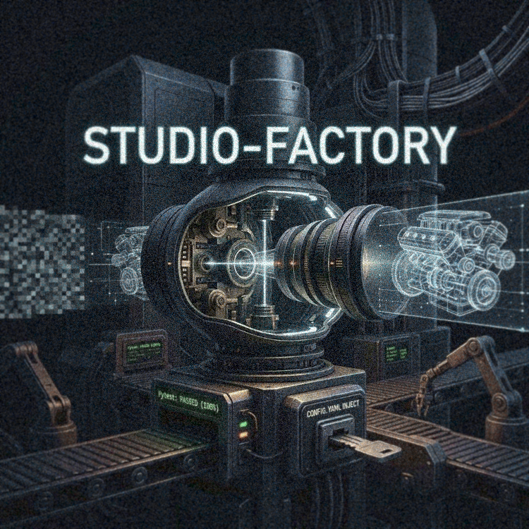Studio-Factory software interface preview